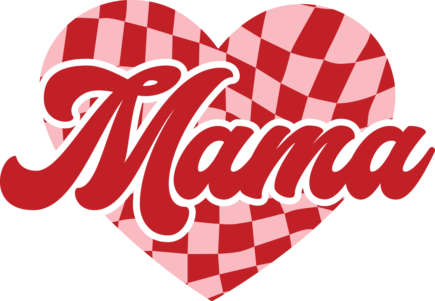 MAMA CHECKERED